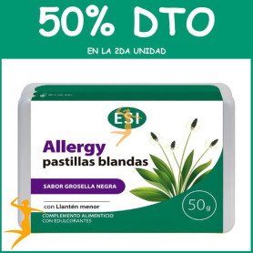 ALLERGY PASTILLAS BLANDAS SUIZAS 50G ESI OFERTA 2 UD
