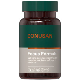 FOCUS FÓRMULA 40 CÁPSULAS BONUSAN