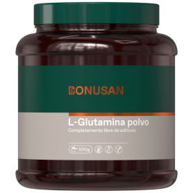 L-GLUTAMINA EN POLVO 500G BONUSAN