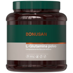 L-GLUTAMINA EN POLVO 500G BONUSAN
