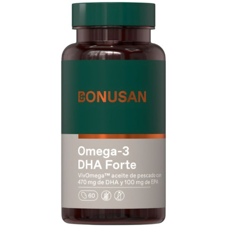 OMEGA-3 DHA FORTE 60 PERLAS BONUSAN