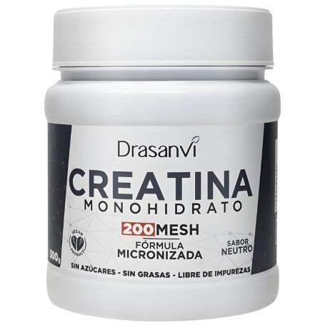 CREATINA 200 MESH SABOR NEUTRO 300G DRASANVI