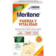 BATIDO FUERZA Y VITALIDAD VAINILLA 15 SOBRES MERITENE