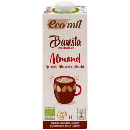 BEBIDA DE ALMENDRA BARISTA BIO 1L ECOMIL