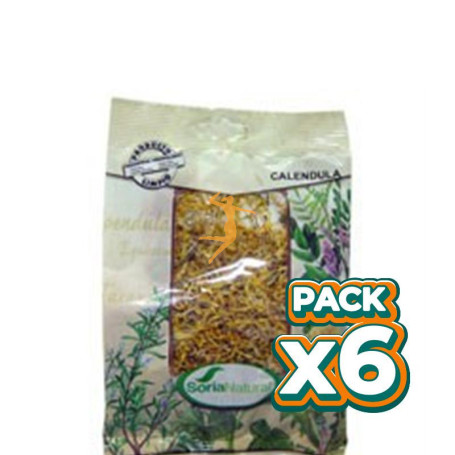 Pack 6x CALÉNDULA BOLSA 20Gr. SORIA NATURAL