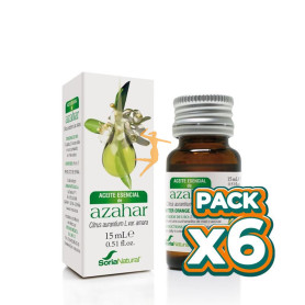 Pack 6x ESENCIA DE AZAHAR 15Ml. SORIA NATURAL