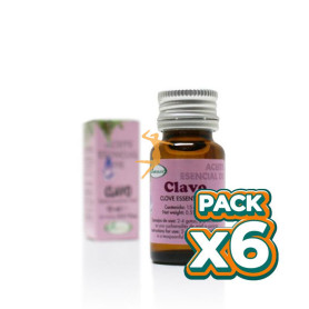 Pack 6x ESENCIA DE CLAVO 15cc SORIA NATURAL