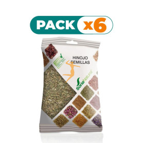 Pack 6x HINOJO SEMILLAS BOLSA 100Gr. SORIA NATURAL