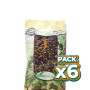 Pack 6x MALVA FLOR BOLSA SORIA NATURAL
