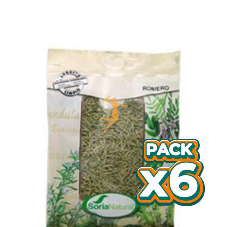 Pack 6x ROMERO BOLSA GRANDE SORIA NATURAL