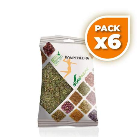 Pack 6x ROMPEPIEDRA BOLSA 40Gr. SORIA NATURAL