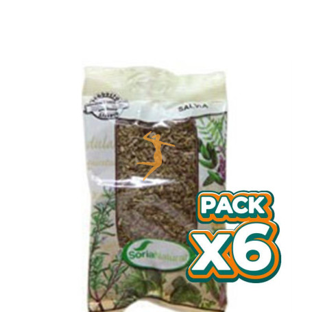 Pack 6x SALVIA BOLSA SORIA NATURAL