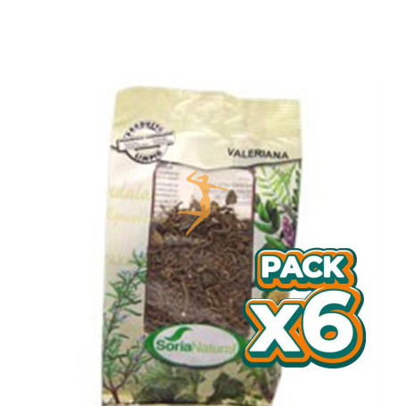 Pack 6x VALERIANA BOLSA SORIA NATURAL