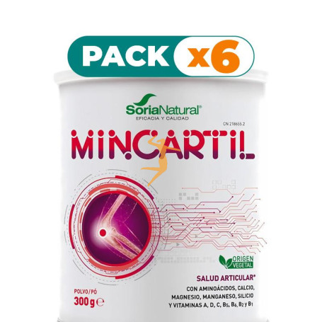 Pack 6x MINCARTIL CLASSIC 300Gr. SORIA NATURAL