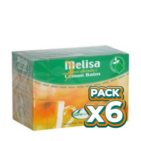 Pack 6x INFUSIONES MELISA SORIA NATURAL