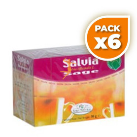Pack 6x INFUSIONES SALVIA SORIA NATURAL