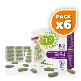 Pack 6x CTP (DETOXIFICANTE) SORIA NATURAL