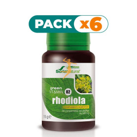 Pack 6x RHODIOLA 30 COMPRIMIDOS MGDOSE