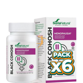 Pack 6x BLACKCOHOSH 30 CÁPSULAS MGDOSE
