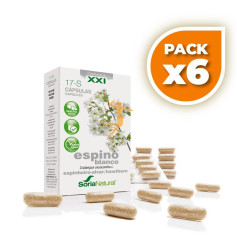 Pack 6x ESPINO BLANCO 17-S FORMULA XXI SORIA NATURAL