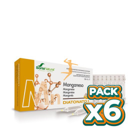 Pack 6x DIATONATO 1 Mn 28 VIALES SORIA NATURAL
