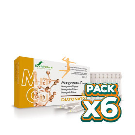 Pack 6x DIATONATO 2 Mn-Cu 28 VIALES SORIA NATURAL
