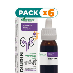 Pack 6x COMPOSOR 7 DIURÍN COMPLEX 50Ml. SORIA NATURAL