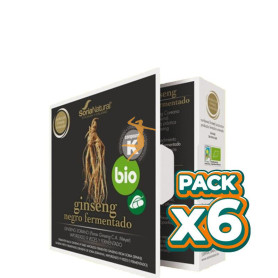 Pack 6x GINSENG NEGRO FERMENTADO 24 CÁPSULAS SORIA NATURAL
