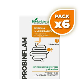 Pack 6x PROBINFLAM 20 CÁPSULAS SORIA NATURAL