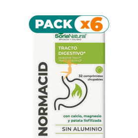 Pack 6x NORMACID CITRUS 32 COMPRIMIDOS SORIA NATURAL