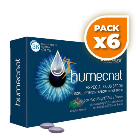 Pack 6x HUMECNAT 36 COMPRIMIDOS SORIA NATURAL