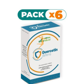 Pack 6x QUERCETIN DEFENS 30 COMPRIMIDOS MGDOSE