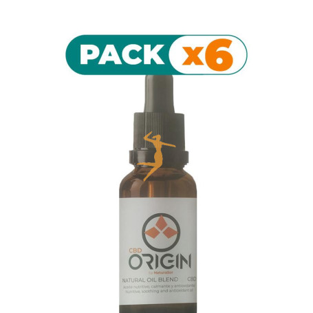 Pack 6x NATURAL OIL BLEND CBD 10% 10Ml. ORIGIN