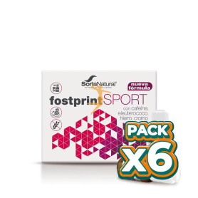Pack 6x FOST PRINT SPORT 20 VIALES SORIA NATURAL