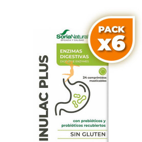 Pack 6x INULAC PLUS 24 COMPRIMIDOS SORIA NATURAL