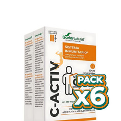 Pack 6x C-ACTIV 40 COMPRIMIDOS SORIA NATURAL