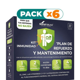 Pack 6x KIT INMUNIDAD PLAN DE REFUERZO Y MANTENIMIENTO SORIA NATURAL