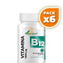 Pack 6x VITAMINA B12 LIBERACIÓN SOSTENIDA 60 COMPRIMIDOS SORIA NATURAL