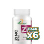 Pack 6x ZINC LIBERACIÓN SOSTENIDA 60 COMPRIMIDOS SORIA NATURAL