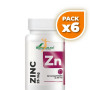 Pack 6x ZINC LIBERACIÓN SOSTENIDA 60 COMPRIMIDOS SORIA NATURAL