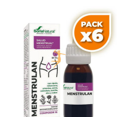 Pack 6x COMPOSOR 15 MENSTRULAN 50ML SORIA NATURAL