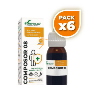Pack 6x COMPOSOR 08 50ML SORIA NATURAL