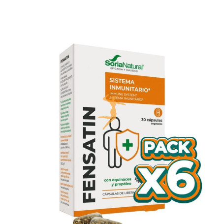 Pack 6x FENSATÍN 30 CÁPSULAS SORIA NATURAL