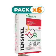 Pack 6x TENSIVEL 30 CÁPSULAS SORIA NATURAL