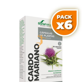 Pack 6x CARDO MARIANO 30 CÁPSULAS SORIA NATURAL