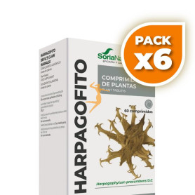 Pack 6x HARPAGOFITO 60 COMPRIMIDOS SORIA NATURAL