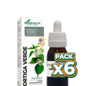 Pack 6x EXTRACTO DE ORTIGA VERDE 50ML SORIA NATURAL