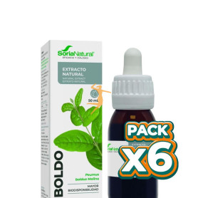 Pack 6x EXTRACTO DE BOLDO 50ML SORIA NATURAL