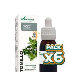 Pack 6x EXTRACTO DE TOMILLO 50ML SORIA NATURAL
