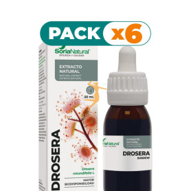 Pack 6x EXTRACTO DE DROSERA 50ML SORIA NATURAL